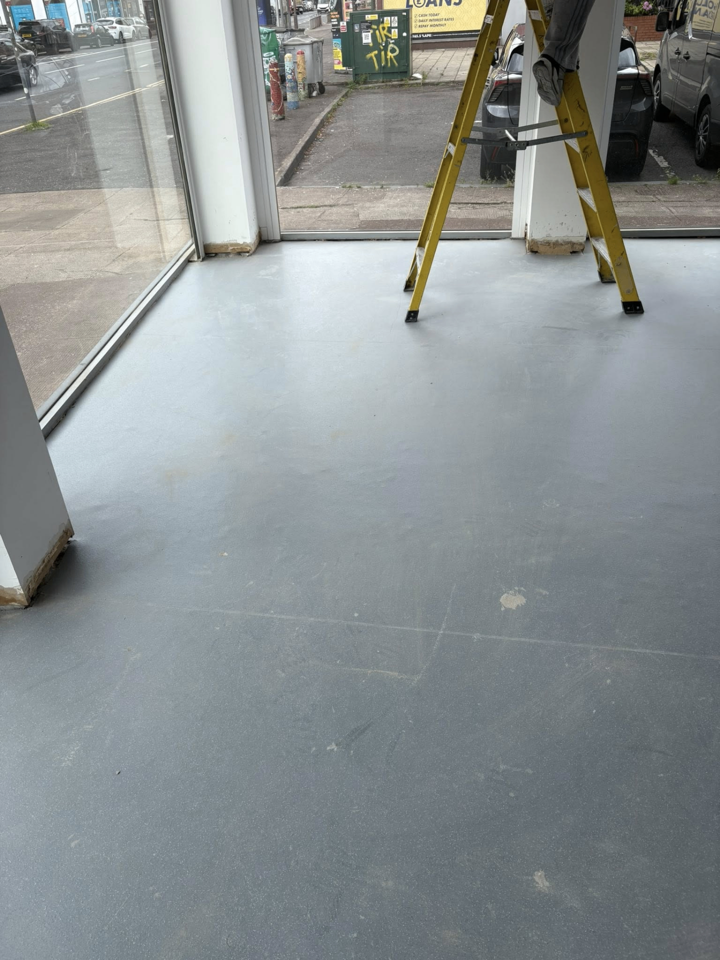 After professional rubbish removal - Commercial Space Clearance completed in Glasgow