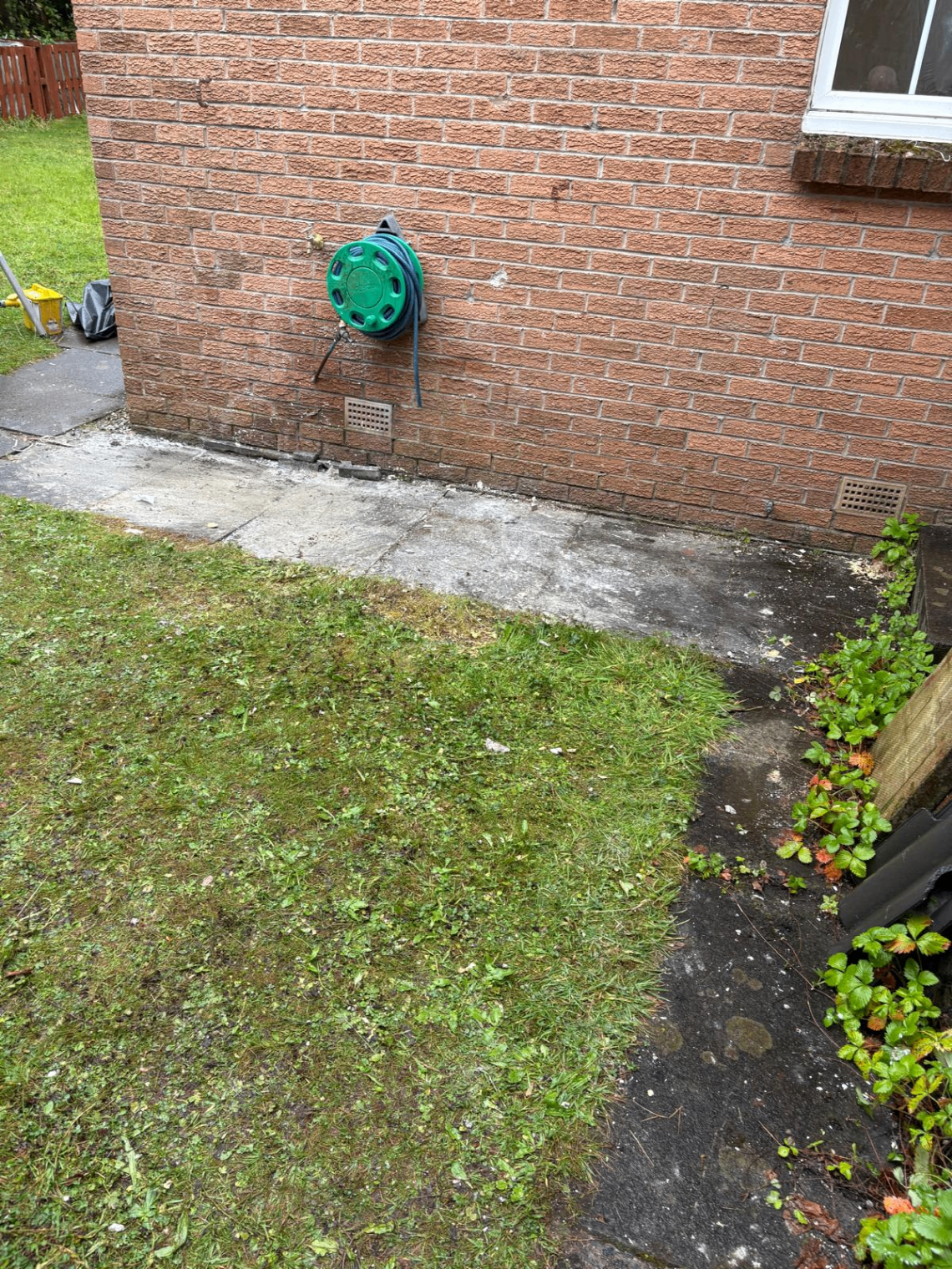 After professional rubbish removal - Garden Waste Removal completed in Glasgow
